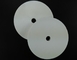 RAL9003 White Plastic Injection Molding Products , Round Base Washer Shim 5 X 50 mm