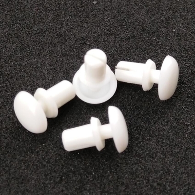 PA66 Grade Nylon Snap Rivets White Plastic Fastener 3045 For PCB
