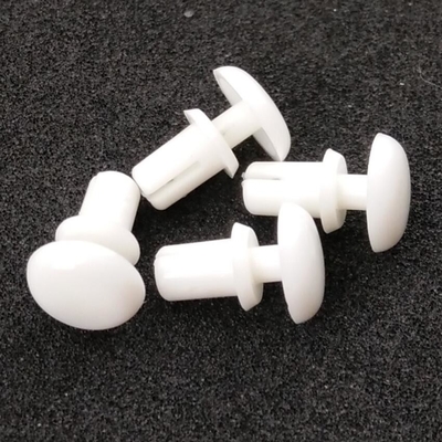 PA66 Grade Nylon Snap Rivets White Plastic Fastener 3045 For PCB