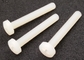 M5 Cross Recess Round Head Nylon Screws White Plastic Fastener